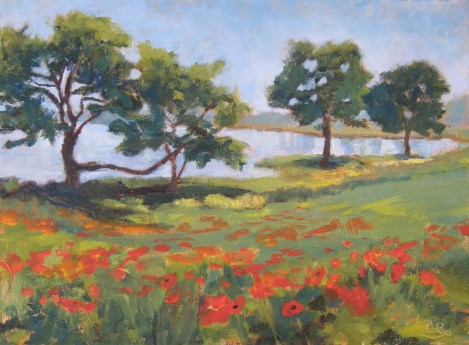 Fenwick Poppies near the 4th Tee